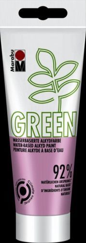 Marabu Green Alkydová barva - pastelová růžová 100 ml