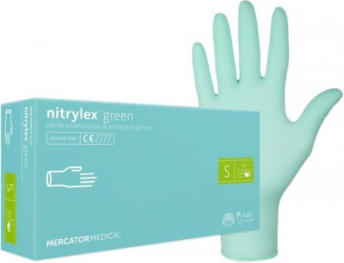 MERCATOR MEDICAL NITRYLEX GREEN 100 ks Rozměr: S