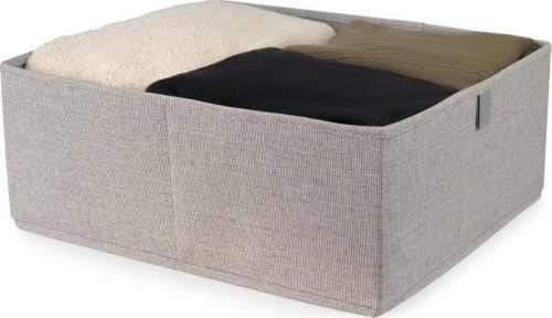 Šedý úložný box Compactor Oxford, 42 x 36 cm