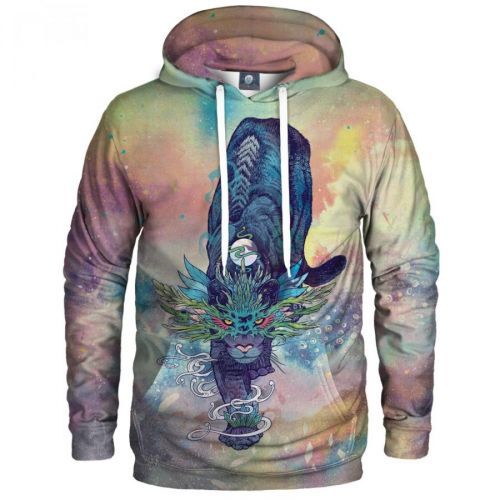 Aloha From Deer Unisex's Spectral Cat Hoodie H-K AFD456