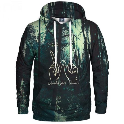 Aloha From Deer Unisex's Whatever Bitch Hoodie Aloha H-K AFD054