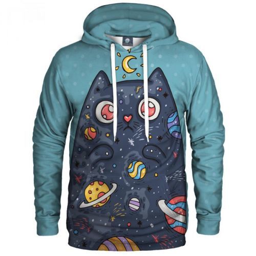 Aloha From Deer Unisex's Space Cat Hoodie H-K AFD351