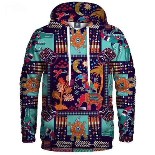 Aloha From Deer Unisex's Tribal Connections Hoodie H-K AFD348