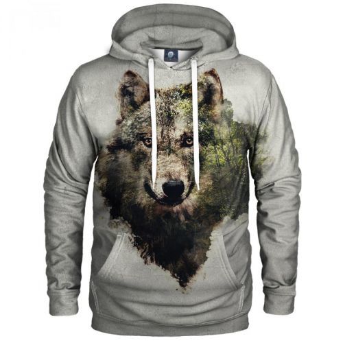 Aloha From Deer Unisex's Forest Wolf Hoodie H-K AFD1041