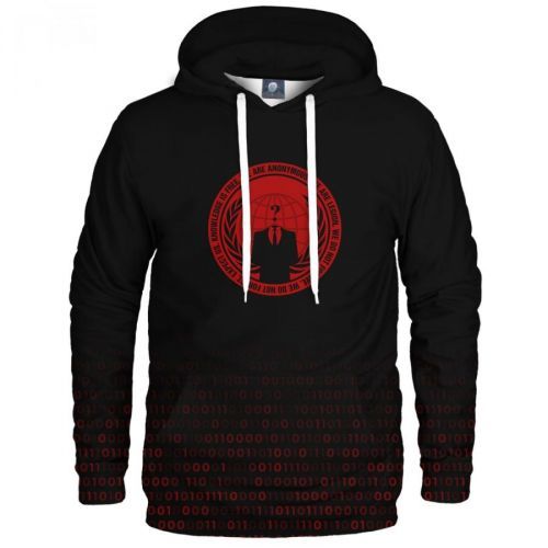 Aloha From Deer Unisex's Red Anonymous Hoodie H-K AFD991