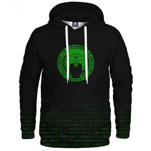 Aloha From Deer Unisex's Green Anonymous Hoodie H-K AFD990