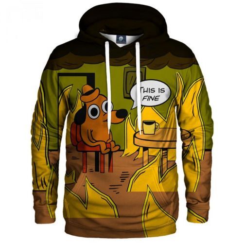 Aloha From Deer Unisex's It's Fine Hoodie H-K AFD778