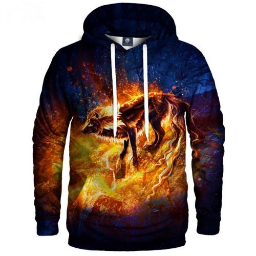 Aloha From Deer Unisex's Fire Fox Hoodie H-K AFD868