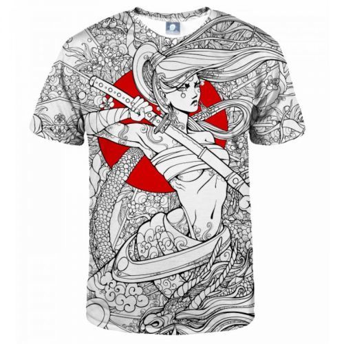 Aloha From Deer Unisex's Lady Samurai T-Shirt TSH AFD931