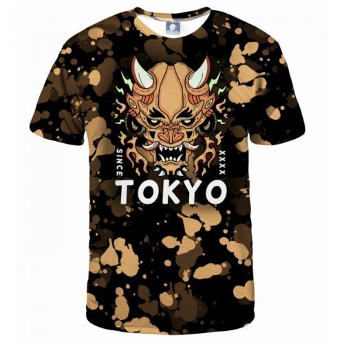 Aloha From Deer Unisex's Tokyo Oni Yellow T-Shirt TSH AFD939