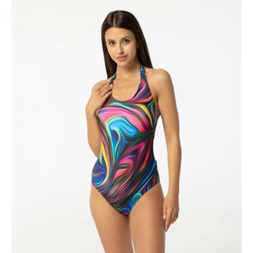 Aloha From Deer Woman's Spill The Tint Open Back Swimsuit SSOB AFD881