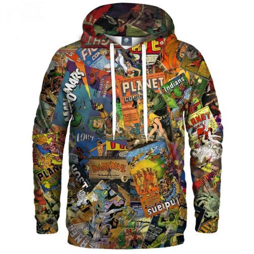 Aloha From Deer Unisex's Vintage Comics Hoodie H-K AFD378