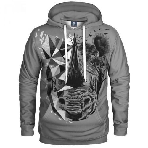 Aloha From Deer Unisex's Rhino Hoodie H-K AFD394