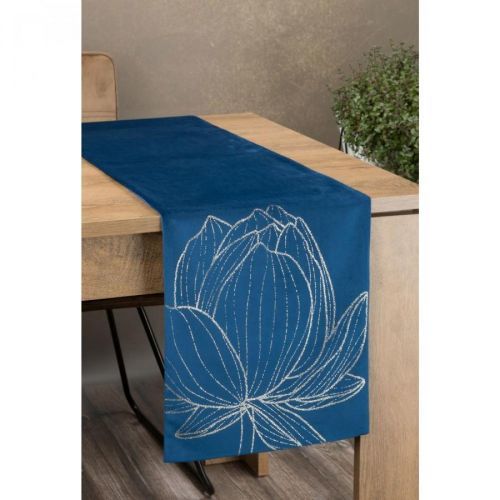 Eurofirany Unisex's Tablecloth 389600 Navy Blue