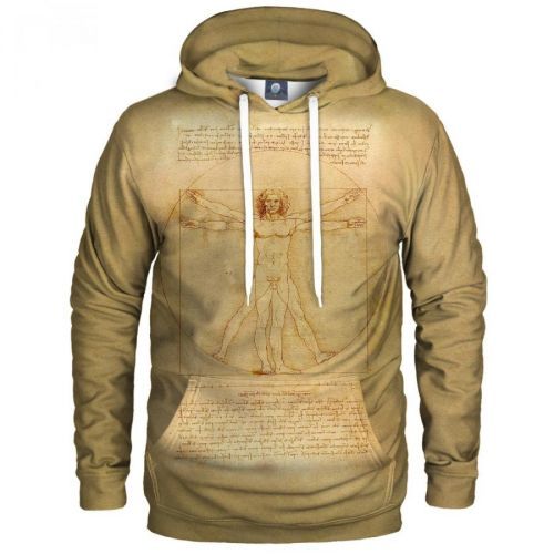 Aloha From Deer Unisex's Vitruvian Man Hoodie H-K AFD497