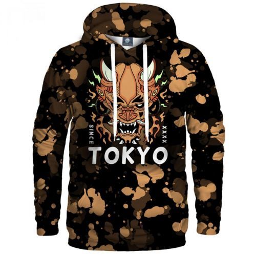 Aloha From Deer Unisex's Tokyo Oni Yellow Hoodie H-K AFD939