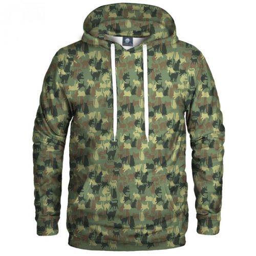 Aloha From Deer Unisex's Camo Cats Pullover Hoodie H-K AFD090