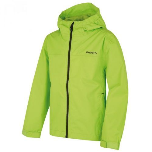 Children's outdoor jacket HUSKY Zunat K bright green