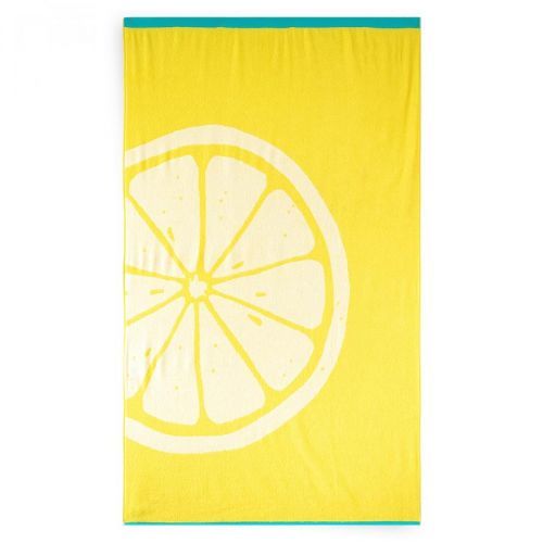 Zwoltex Unisex's Beach Towel Citron
