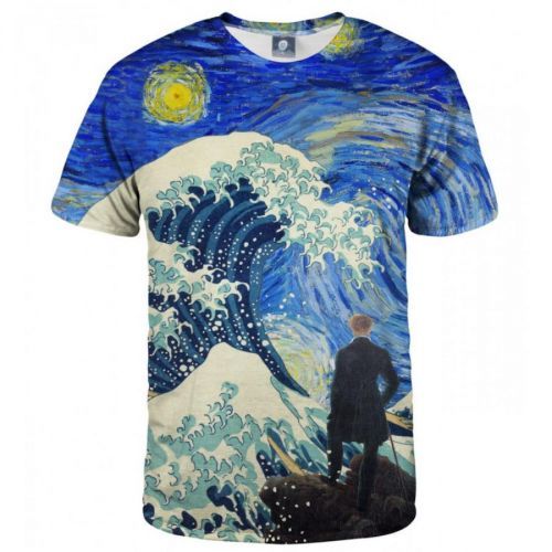 Aloha From Deer Unisex's Starry Wanderer Of Kanagawa T-Shirt TSH AFD426