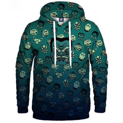 Aloha From Deer Unisex's Kabuki Mask Drowned Hoodie H-K AFD925