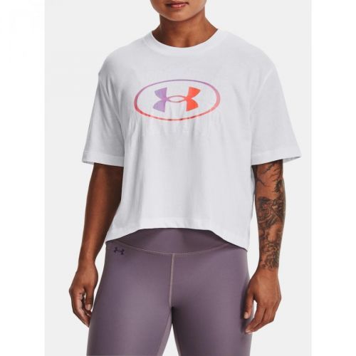 Under Armour Tričko Live Novelty SS-WHT - Dámské