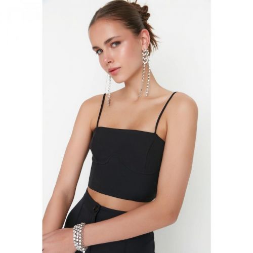 Trendyol Black Underwire Detailed Bustier