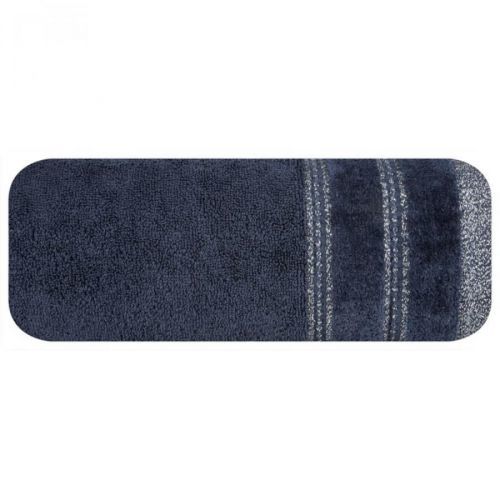 Eurofirany Unisex's Towel 375354 Navy Blue