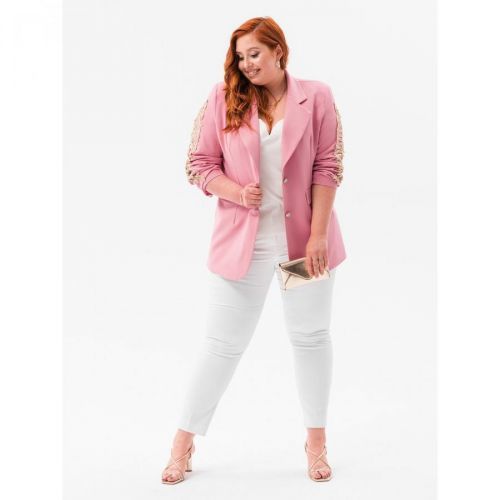 Edoti Women's blazer Plus Size MLR006