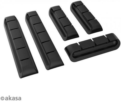 AKASA - držák kabelů černý (AK-MX339-BK)