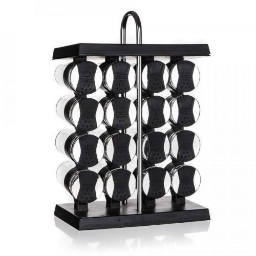 BANQUET Sada kořenek AKCENT Black 17 ks, ve stojánku