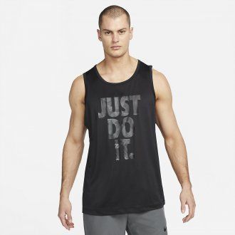Nike Pánské tilko Just Do It - černé DR7563-010
