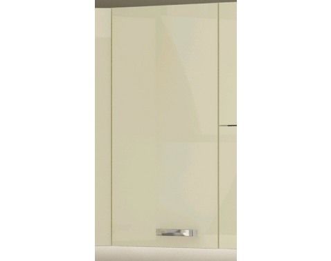 Horní kuchyňská skříňka Karmen 30G, 30 cm, světle šedá/krémová