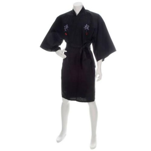 JPa Japonské pánské kimono ZEN vyšívané krátké