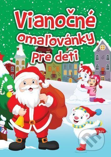 Vianočné omaľovánky pre deti - Foni book