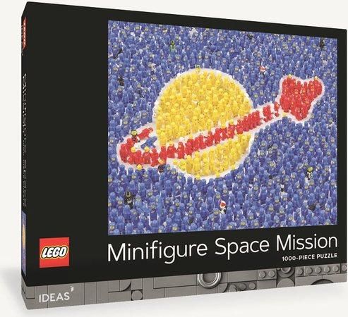 CHRONICLE BOOKS Puzzle LEGO(R) IDEAS Minifigurky Vesmírná mise 1000 dílků