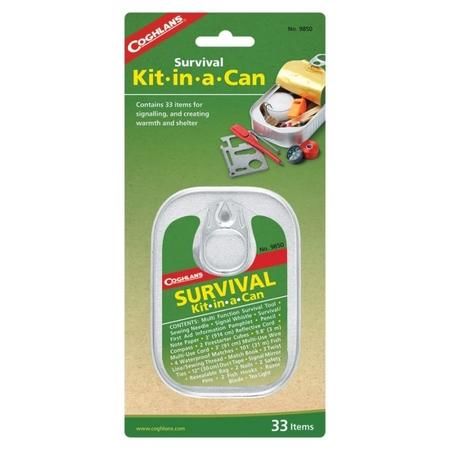 Coghlan's krabička poslední záchrany Kit-in-a-Can