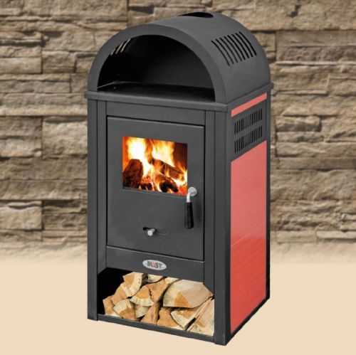 BLIST krbová kamna VIENA (DIPLOMAT) - červená