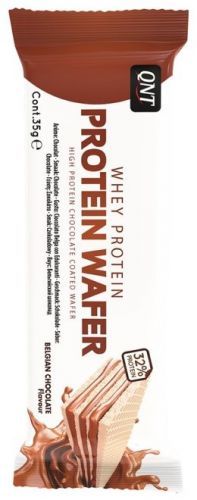 Proteinové tyčinky a sušenky QNT QNT Protein Wafer Chocolate - 35 g