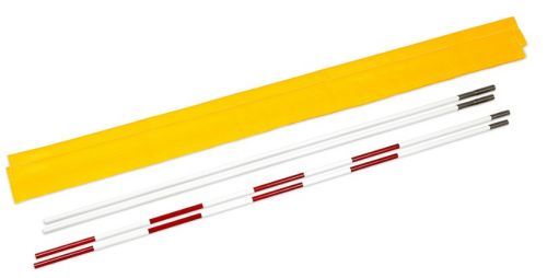 Volejbalová anténa Funtec BEACH VOLLEYBALL NET ANTENNAS PLUS, 2-PIECE, VELCRO CLOSURE ANTENNA POCKETS, OPTIMAL FOR LEISURE SPORTS