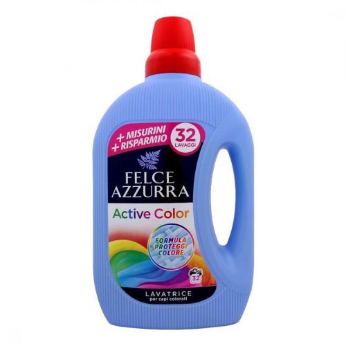 Felce Azzurra (Itálie) FELCE AZZURRA Prací gel 1,595L (32dávek) Prací gel 1,595L FELCE AZZURRA: ACTIVE COLOR (červená)