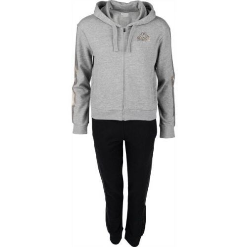 Kappa LOGO EFEMA JPG Dámská souprava, šedá, velikost XS