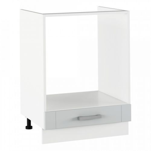 Tempo Kondela Spodní sporáková skříňka JULIA TYP 58 – světle šedá/bílá