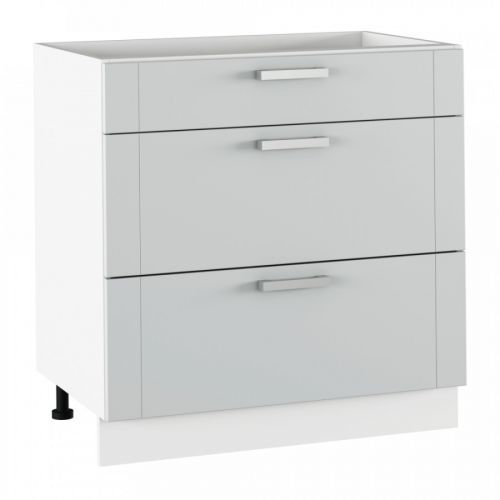 Tempo Kondela Spodní skříňka JULIA TYP 61 – světle šedá/bílá