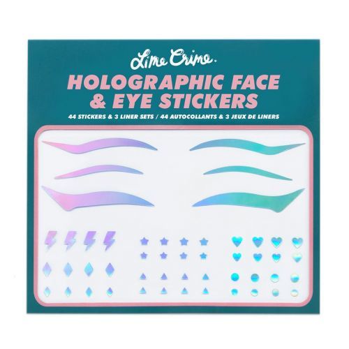 Lime Crime Holographic Face & Eye Stickers Make-up Doplňky