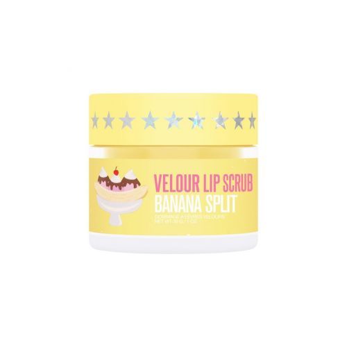 Jeffree Star Cosmetics Banana Fetish Velour Lip Scrub Split Flavor Peeling Na Rty