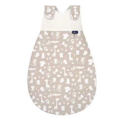 Alvi ® Baby-Mäxchen® Vnější pytel Zoo Animals taupe