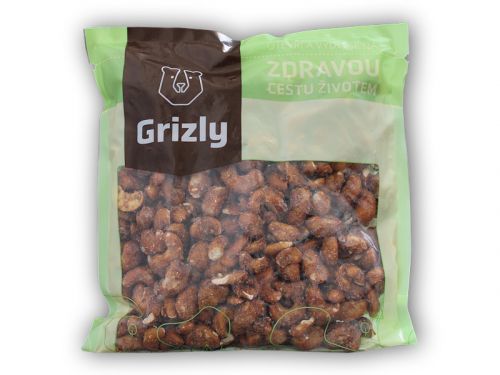 Grizly Kešu oříšky ve slaném karamelu s medem 500g