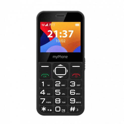 myPhone Halo 3 Senior černá