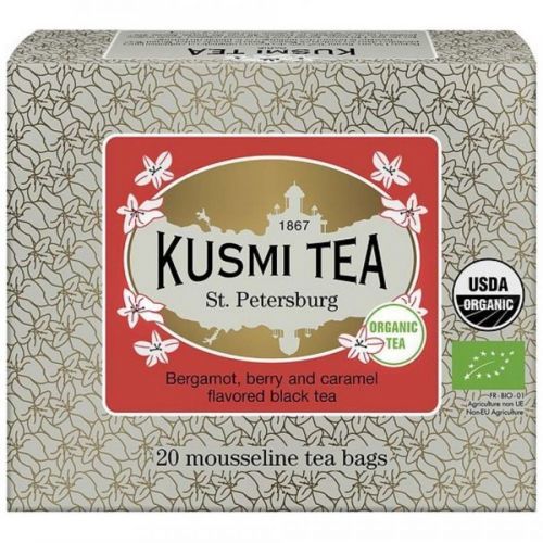 Černý čaj ST. PETERSBURG Kusmi Tea 20 mušelínových sáčků